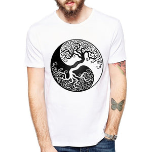 Men T-Shirts Cotton Tee Shirt Homme Summer Short Sleeve Men's T Shirts Male TShirts Tshirt Homme Funny