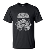 Summer Fashion Star Wars Yoda/Darth Vader Streetwear T-Shirt Men's Casual T Shirts Masks Words Hip Hop Tops Tee