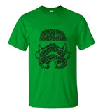 Summer Fashion Star Wars Yoda/Darth Vader Streetwear T-Shirt Men's Casual T Shirts Masks Words Hip Hop Tops Tee