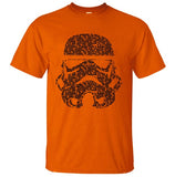 Summer Fashion Star Wars Yoda/Darth Vader Streetwear T-Shirt Men's Casual T Shirts Masks Words Hip Hop Tops Tee