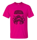 Summer Fashion Star Wars Yoda/Darth Vader Streetwear T-Shirt Men's Casual T Shirts Masks Words Hip Hop Tops Tee