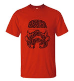 Summer Fashion Star Wars Yoda/Darth Vader Streetwear T-Shirt Men's Casual T Shirts Masks Words Hip Hop Tops Tee